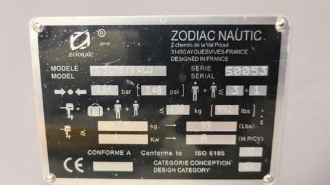 Zodiac Cadet 270ALU met Yamaha F4 (NIEUW)